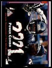 1993 Pro Set Power #4 Deion Sanders / Tim McKyer Combos