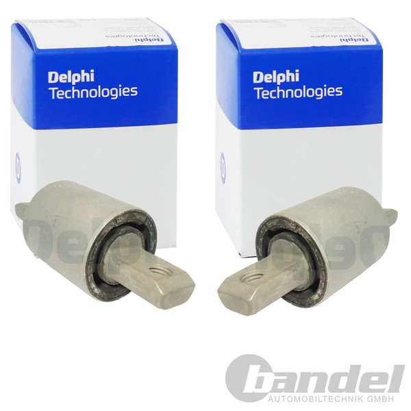 2X Delphi Querlenkerlager Buchsen Vorderachse Passend FüR Volvo S60 V70 XC70 LIN-image