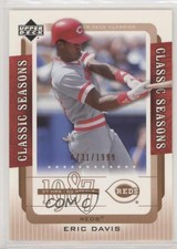 2005 Upper Deck Classics Classic Seasons 731/1999 Eric Davis #CS-ED fm0