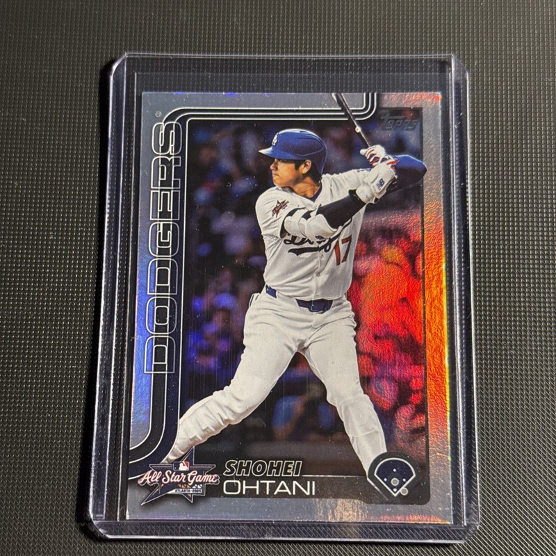 2025 Topps Update Shohei Ohtani #ASG-1 Rainbow Foil Dodgers All-Star Game