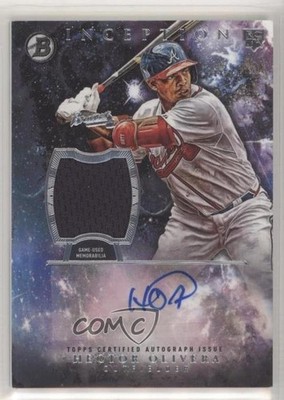 2016 Bowman Inception Relics Hector Olivera #IAR-HOL Auto gn7