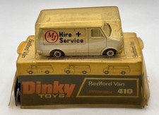 BEDFORD van MJ Hire + Service - Dinky Toys GB Promotional 410 - 1975/76 - Neuf