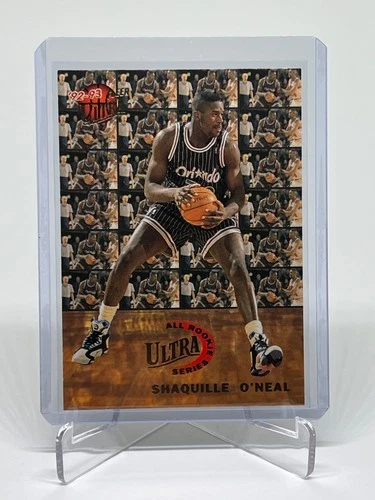 1992-93 Fleer Ultra All Rookie Series Shaquille O'Neal #7 Orlando Magic