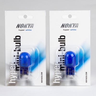 Nokya 7443 Bulb Hyper White  27/8W Turn Signal / Tail Light Bulb NOK5233 QTY=2