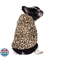 French Bulldog Clothes Dog Hoodie Sweatshirts with Pockets for Small Dogs Pup
