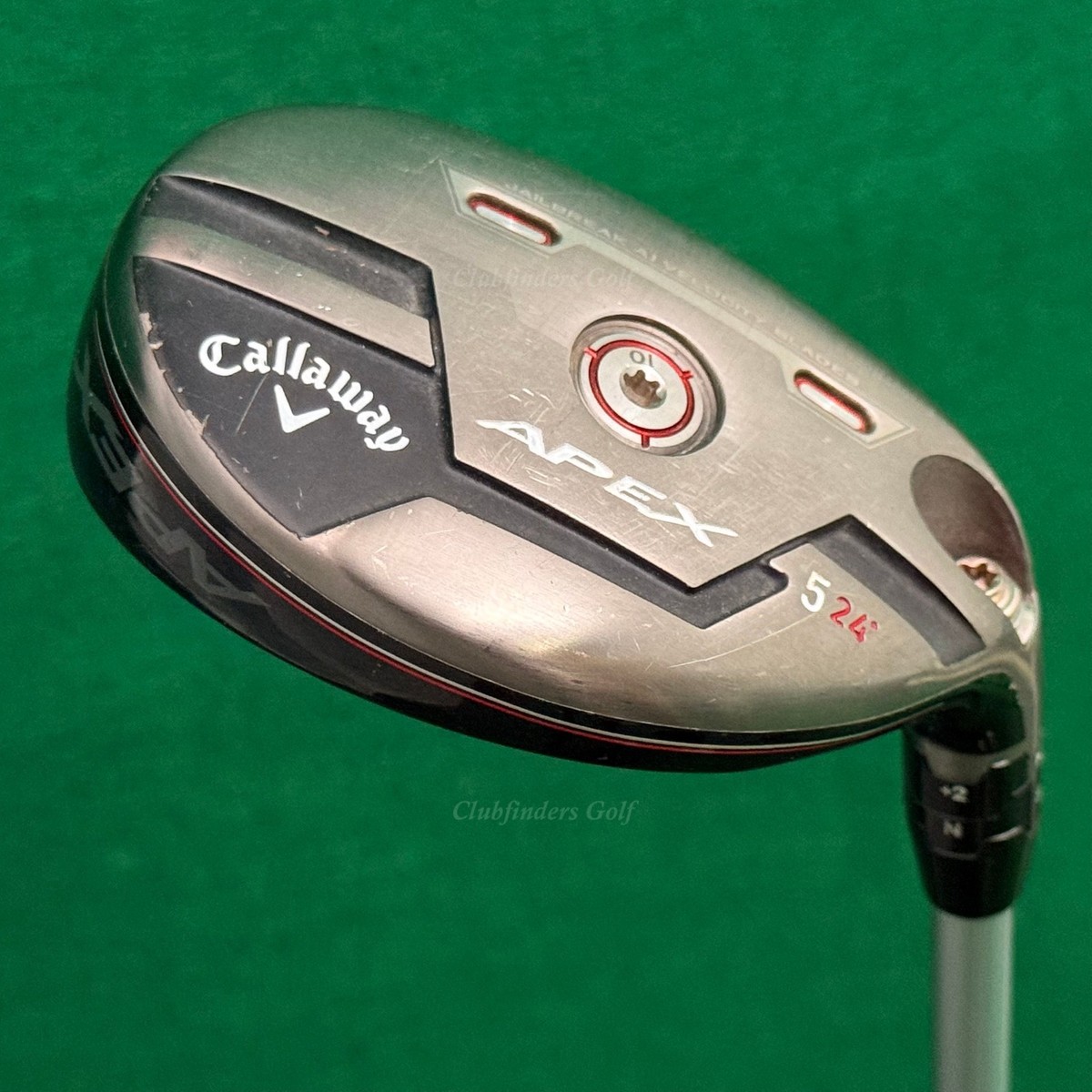 Callaway Apex 2021 24° 5 Hybrid Aldila Ascent 50-A Graphite