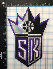 1994-2013 SACRAMENTO KINGS NBA BASKETBALL VINTAGE 6.5" ALTERNATE LOGO TEAM PATCH