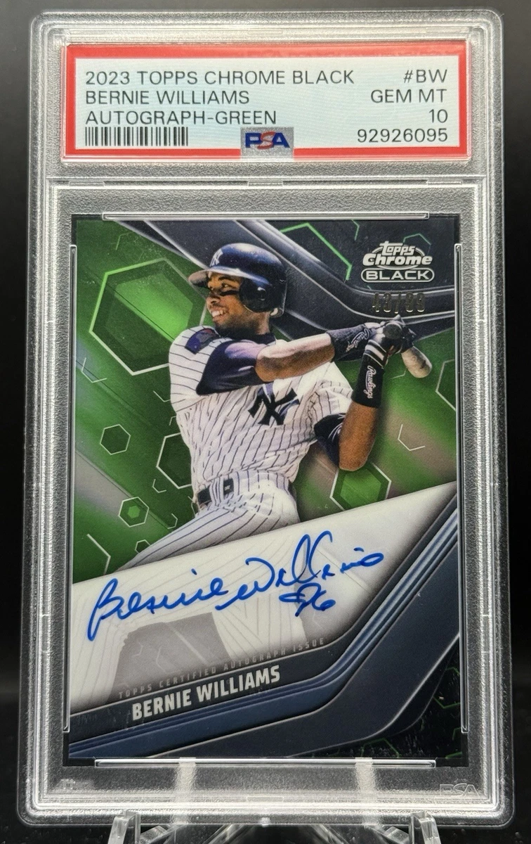 メジャーリーグ　カード　Barnie Willrams Bernie Williams Original Baseball Sports Trading Cards