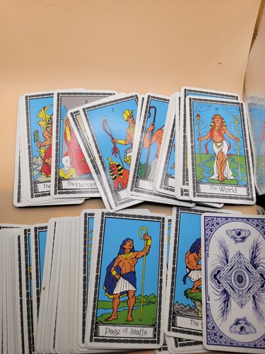 Rare Tarot Cards Deck Colorful