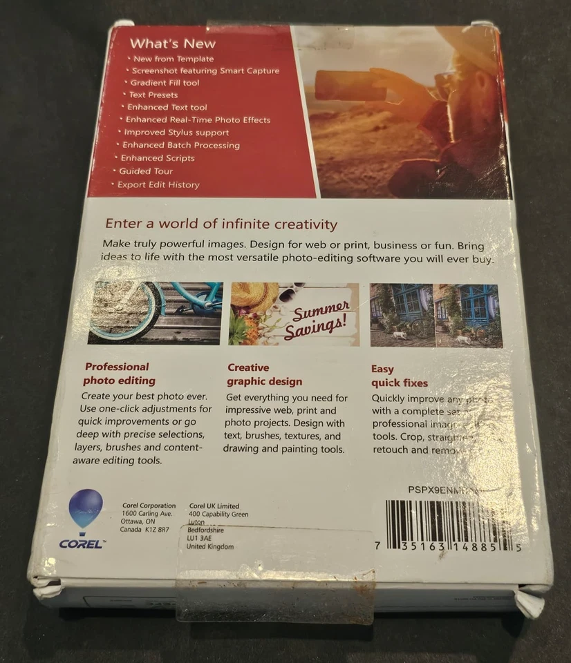 Corel PaintShop Pro X9 Quick Fixes, Photo Editing & Graphic Design PC Software - Image 4 of 4