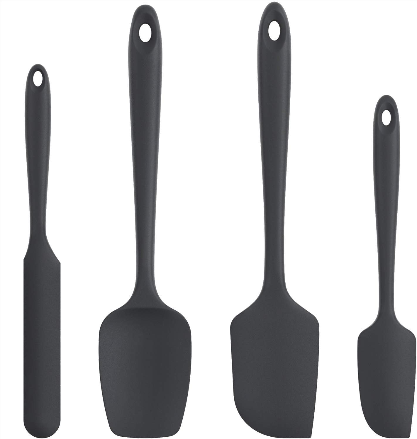 Silicone Cucina Spatola Set 4:  315℃ Resistente Al Calore Leccapentole in Gomma,