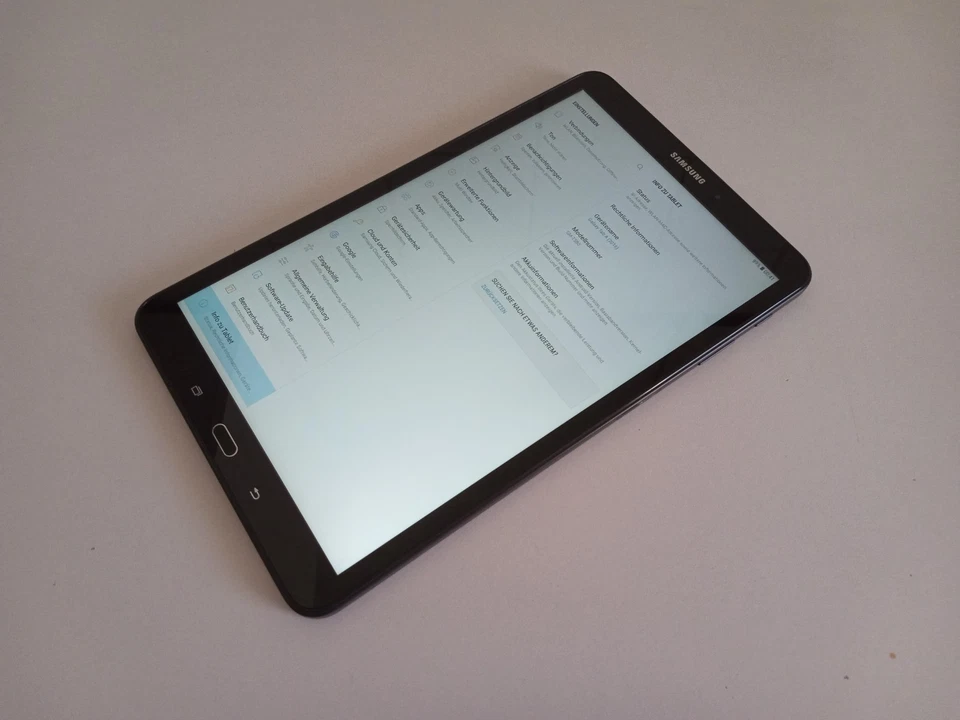 SAMSUNG GALAXY TAB A6 SM-T580 SCHWARZ NEUW.+VIELE EXTRAS+RECHNUNG+DHL VERSAND - Bild 3 von 4