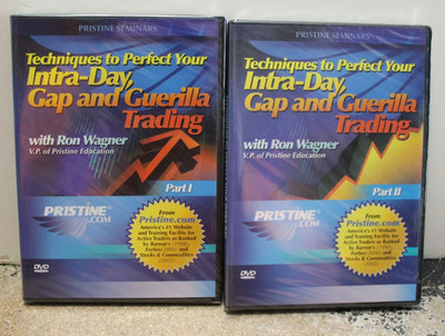 Techniques to Perfect Your Intra-Day Gap & Guerilla Trading, part 1 & 2, DVD NEW