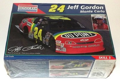 MONOGRAM Jeff Gordon 24 Monte Carlo Vintage 1:24 Model Car Kit  85-2476 SEALED