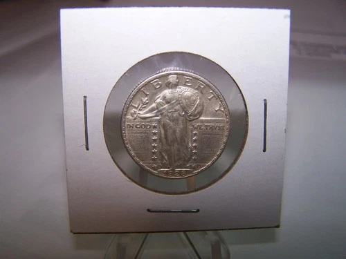 1928 Standing Liberty Quarter AU