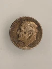 1952 S Roosevelt Dime. Fine Condition. Toned