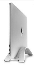 Twelve South BookArc for MacBook Space-Saving Vertical Desktop Stand Silver