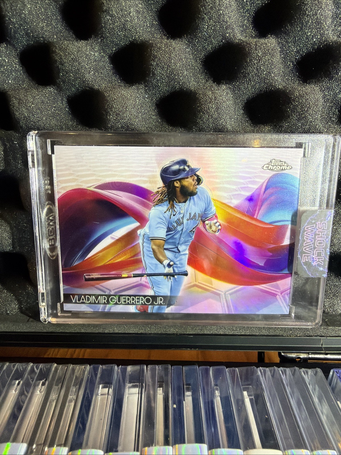 2024 Topps Chrome #HX3 Vladimir Guerrero Jr. Helix Case Hit SSP! Blue Jays