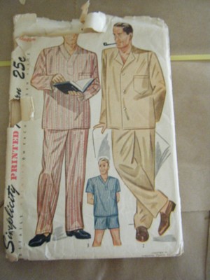 Vintage Simplicity 2207 Men's Long 