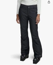 Columbia Womens Bugaboo Oh Pant Black Grey Size Small~NWT