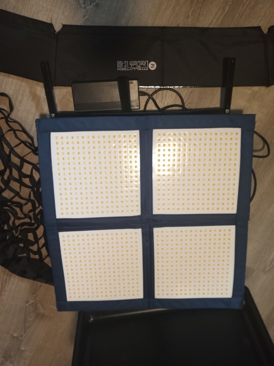 Intellytech LC-160 LiteCloth 2x2 Light Foldable LED Mat Kit