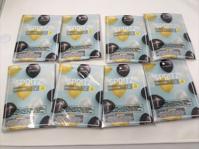 Spritz from Target 8 12 packs (96)  Congrats!'' Balloon Black/Gold/White