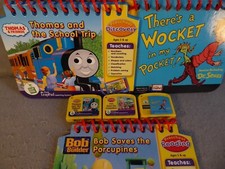 My First LeapPad Leap frog Wocket in my Pocket Bob Builder Thomas Friends School