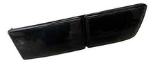Pour VW GOLF 3 III Vento 91-99 Longtemps Blende Double Visière Clignotant Noir À
