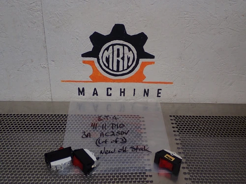 ETA 41-11-P10 3A AC250V Circuit Breaker Switches New Old Stock (Lot of 3)