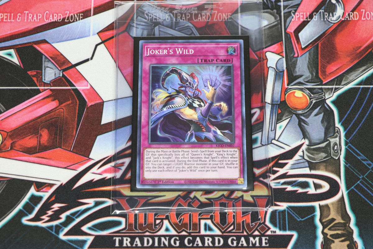 YuGiOh Trap Card Joker's Wild KICO-EN007 1st Edition Super Rare | eBay