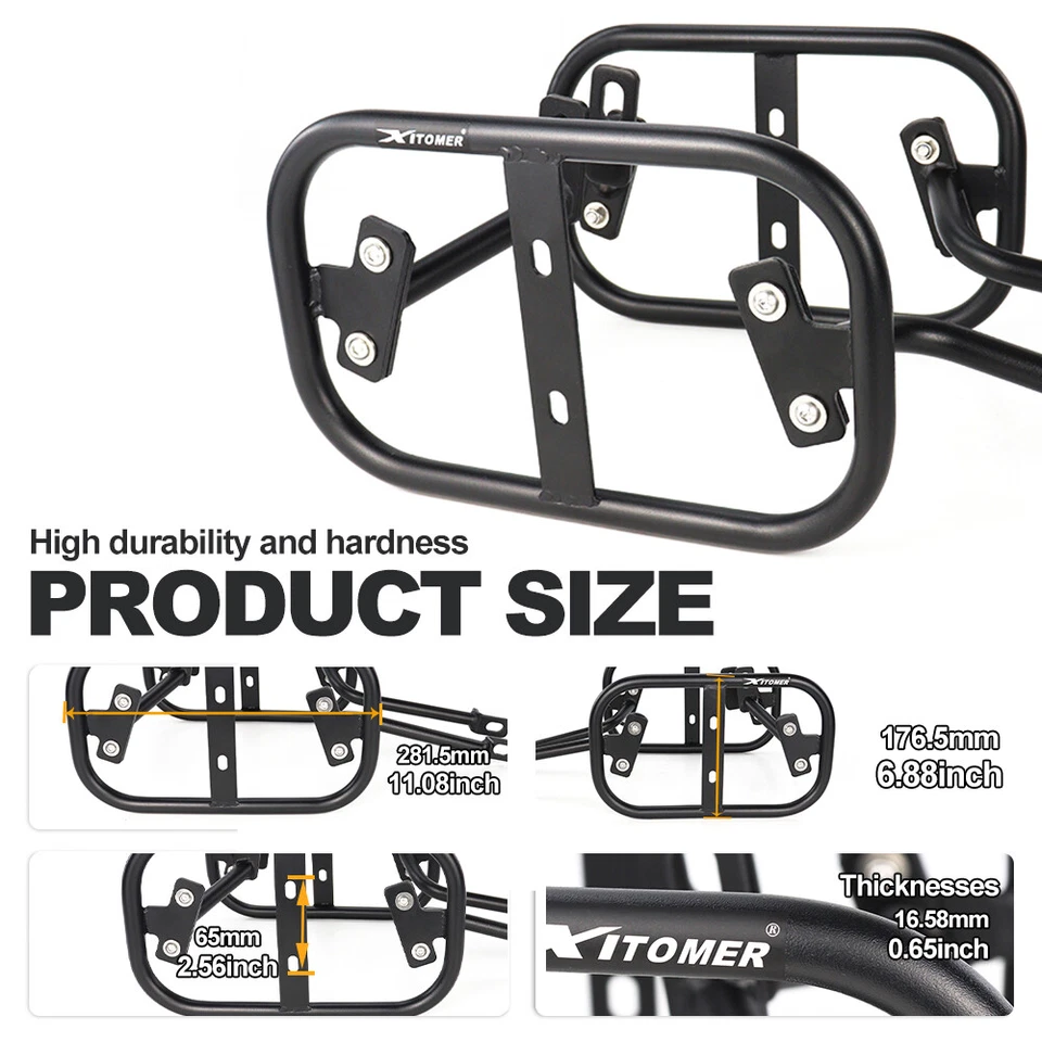Fit For HONDA CB500F CB 500F 2019-2024 Saddlebag Support Rack Side Pannier Rack - Image 4 of 4