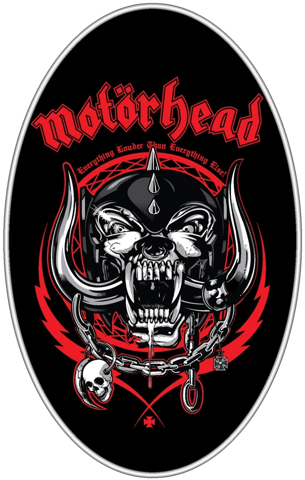 Motorhead sticker logo rock band weatherproof bumper vinyl decal