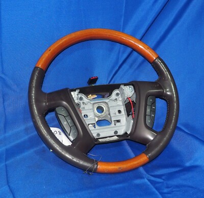 2008-2012 Buick Enklave Lenkung Rad Leder Holz OEM W/90 Tag Garantie