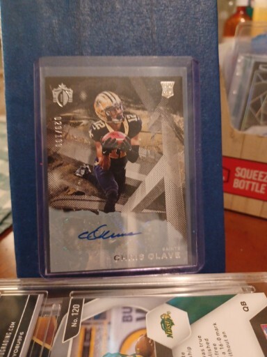 2022 Panini Chronicles Gridiron Kings Canvas #GK-8 Chris Olave Rookie Auto /199