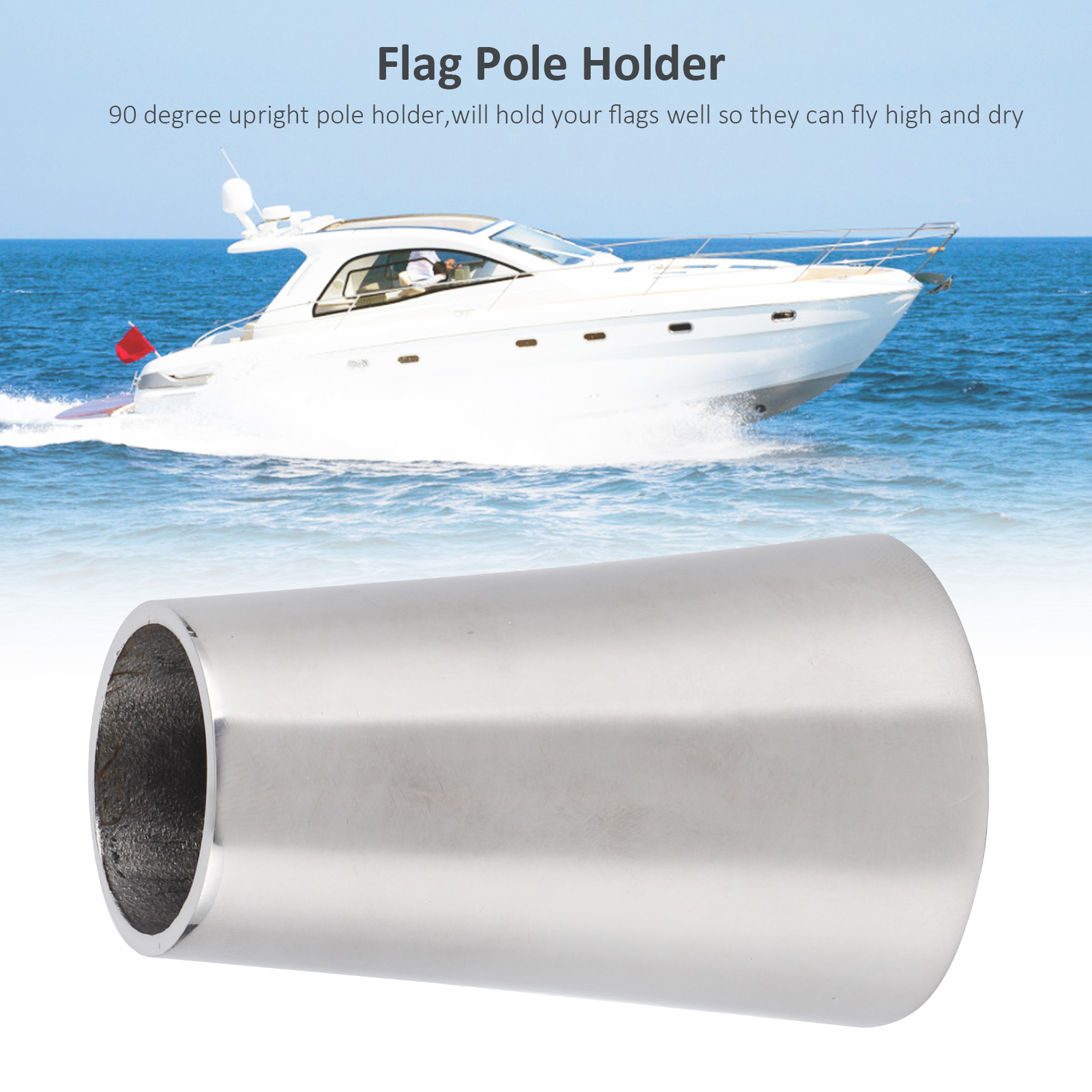 Flag Pole Holder Flagpole Bracket Fl Marine Flag Pole Holder Flagpole