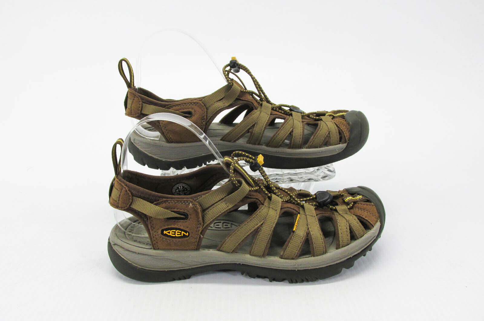 Scarpe da donna Keen Whisper taglia 9 5 M pescatore sandalo sportivo atletico usate vq