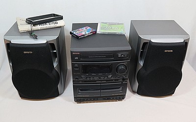 aiwa stereo speakers
