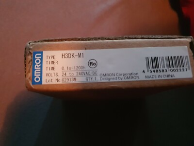 Zeitrelais OMRON H3DK-M1 Zeitbereich 0,1s-1200h