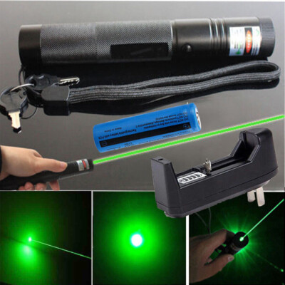 5000M Starker grüner Laserpointer Outdoor-Lazer-Taschenlampe wiederaufladbar