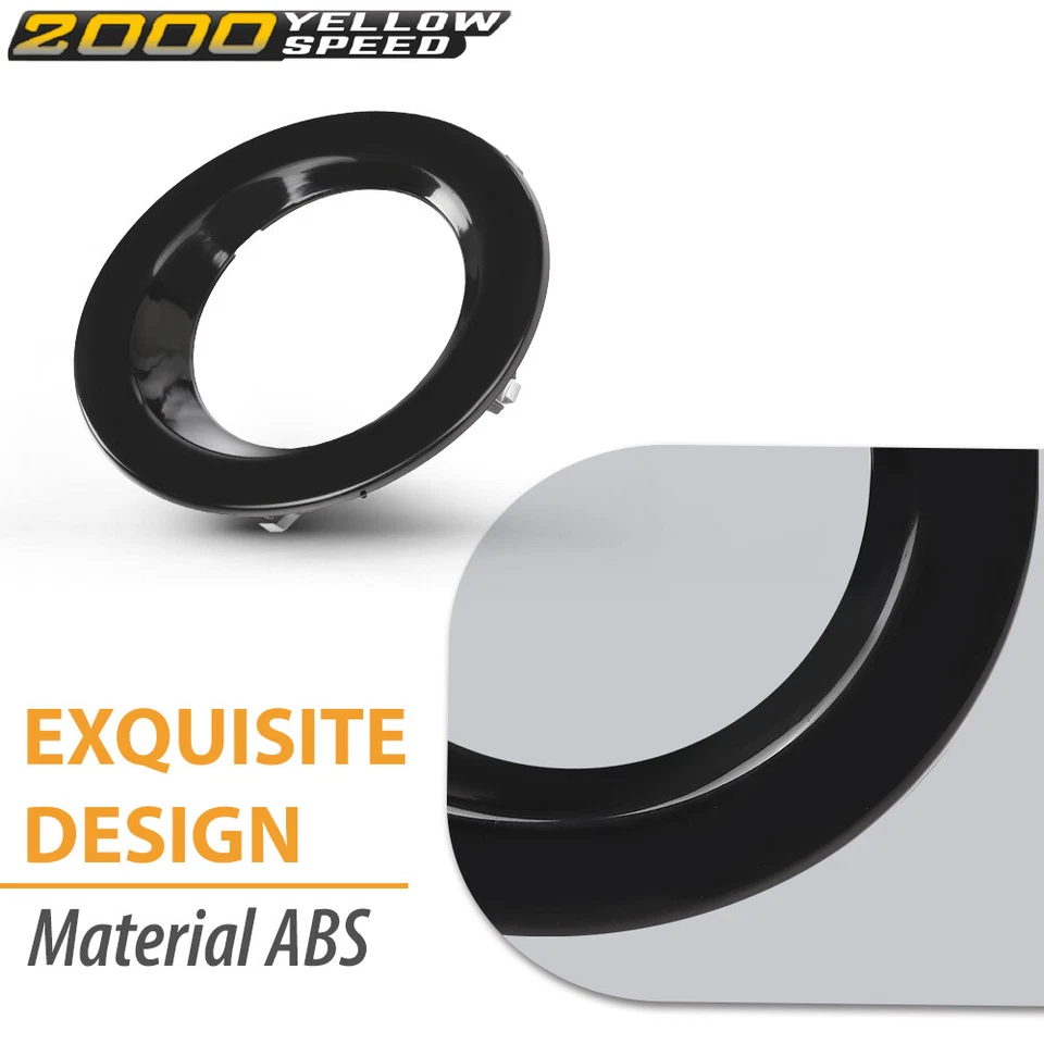 Fog Light Bezel Cover Ring Fit For 2002-2009 Land Rover Range Rover Left & Right Foto 4 de 4