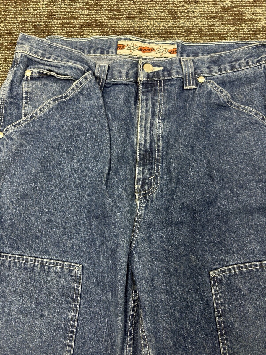 パンツ 90s baggy denim Jnco interstate la gate Vintage JYNX Interstate Pants Baggy Jnco Graffitti Raver