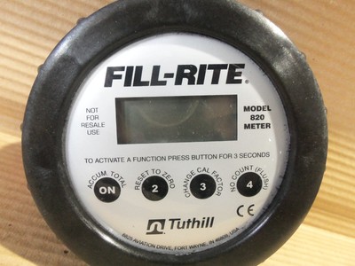 TUTHILL 機械式流量計 FILL−RITE FR807C (D4301nrhwY) TUTHILL 機械式流量計 FILL−RITE FR807C (D4301nrhwY)
