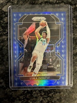 2021 Prizm Luka Doncic NBA 75th Anniversary Blue Prizm #223 | eBay