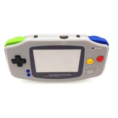 SFC Model Grey Housing Shell Case for Nintendo Game Boy Advance