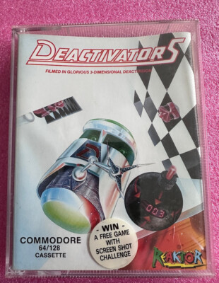 DEACTIVATORS - Commodore C64 / C128 Spiel auf CASSETTE