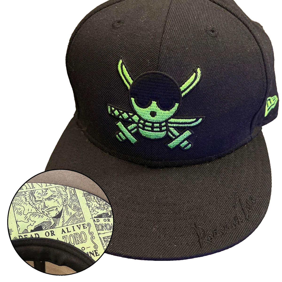 NEW ERA ONE PIECE Roronoa Zoro Cap 7/8 Straw Hat Pirates