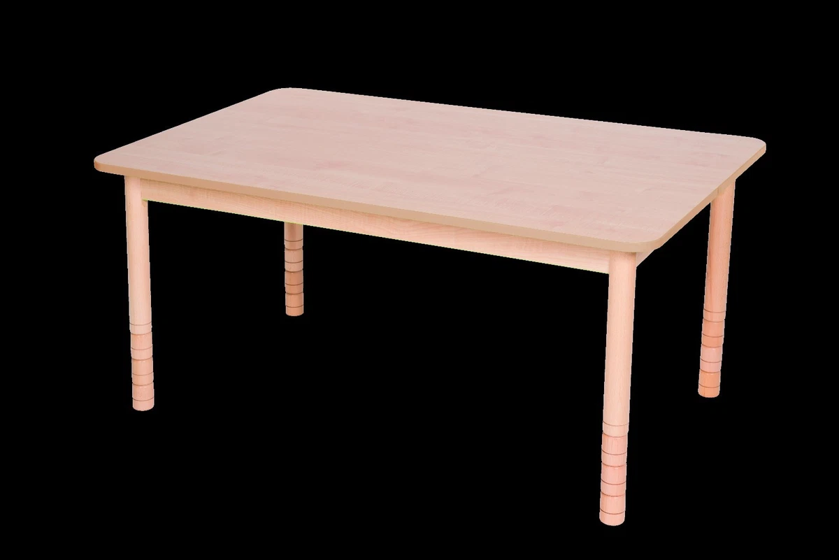 Wooden 2024 adjustable table