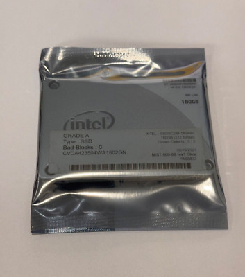 HP Intel Pro 1500 180 GB 2.5''  P/N:735236-00  SATA SSD SSDSC2BF180A4H