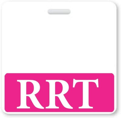 5 Pack - RRT Horizontal Badge Buddies - Heavy Duty Hospital Card ID Buddy