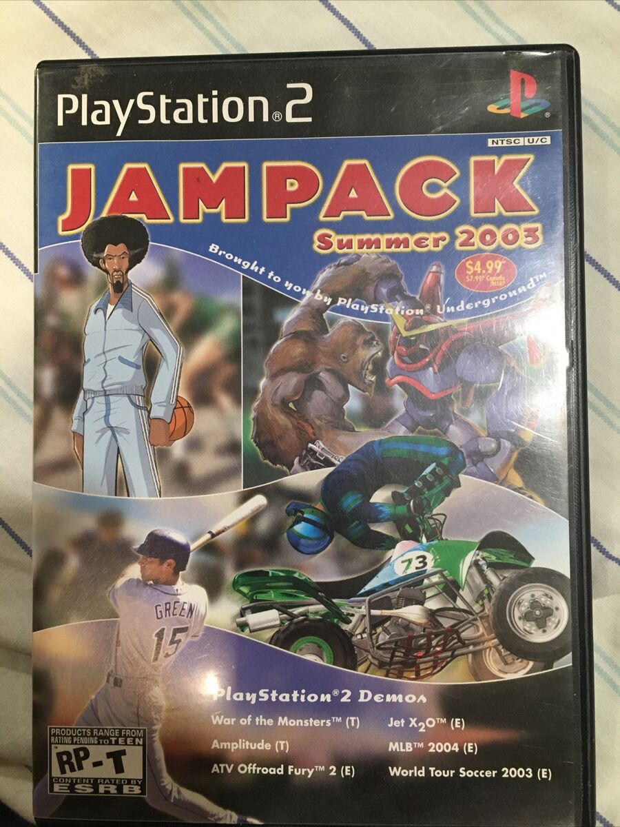 PlayStation Underground Jampack -- Summer 2003 (RP-T) (Sony PlayStation 2)  711719728023